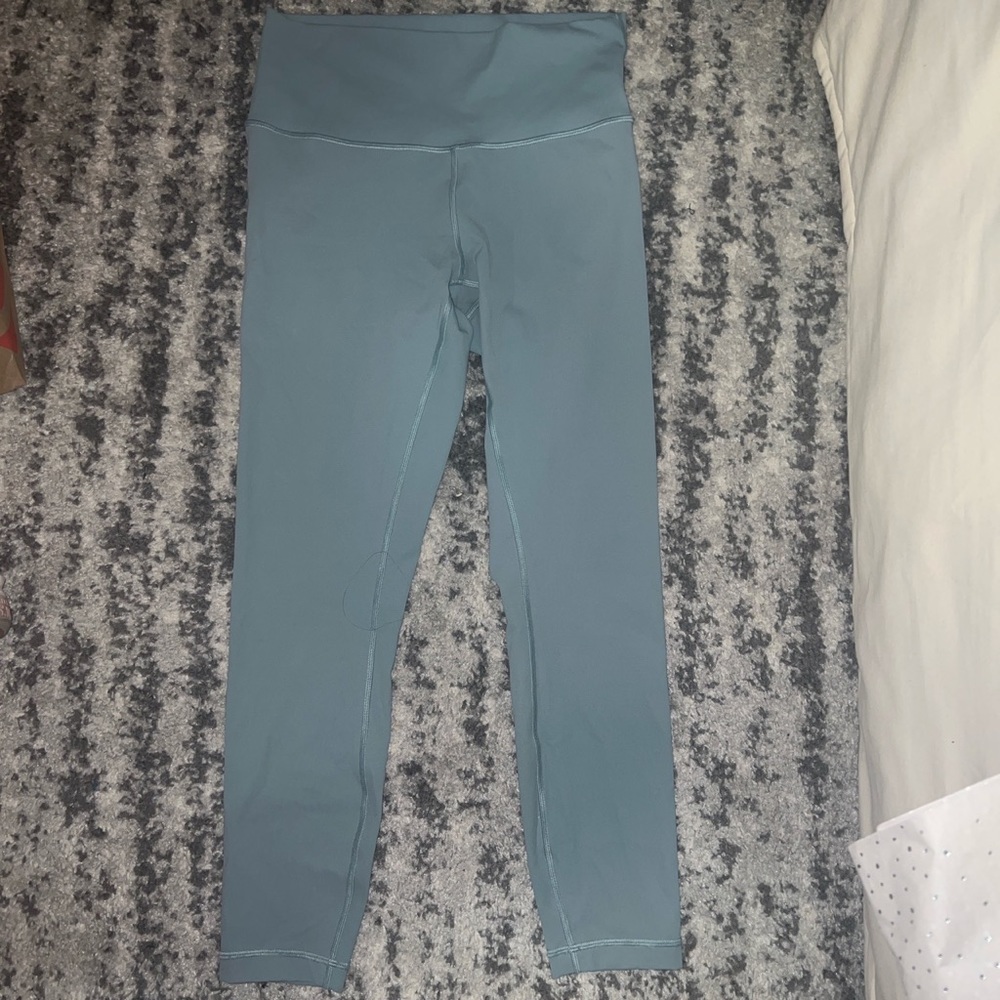Lululemon align leggings size 8 in chambray!